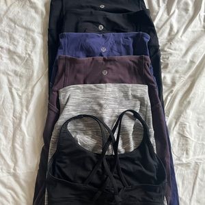 Bundle of lululemon (size 2,4,6)